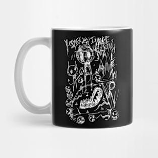 Everything in its Right Place Illustrated Lyrics Mug